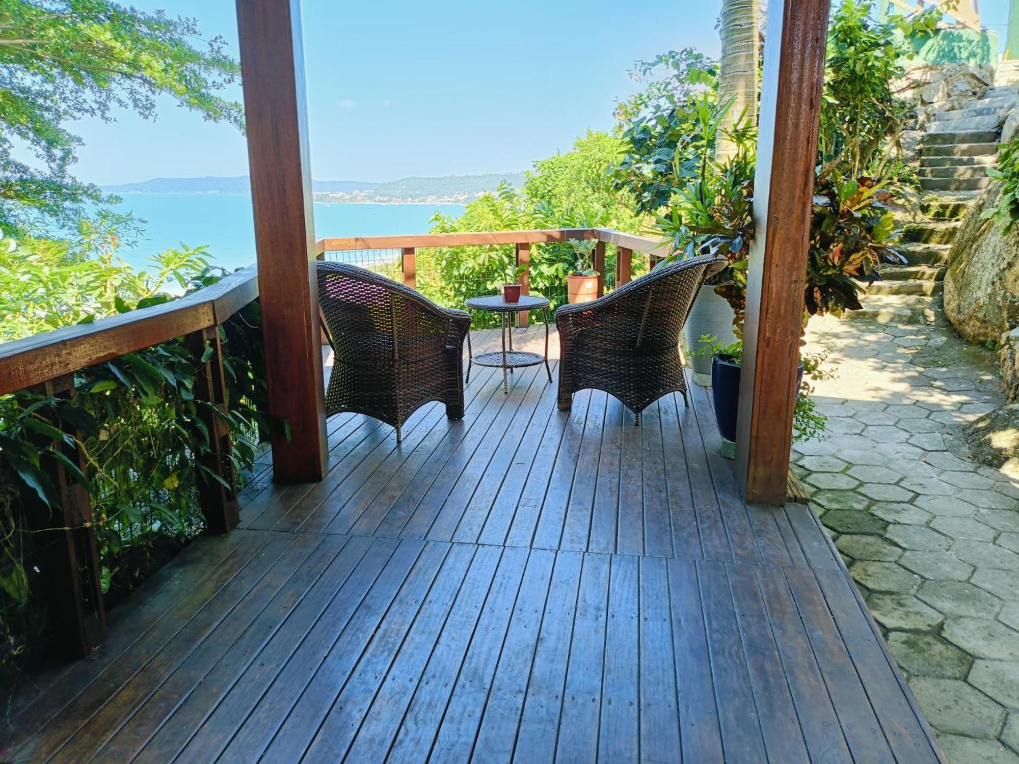 Casa Inteira Em Jurere In E Vista Panoramica Villa Florianópolis Kültér fotó